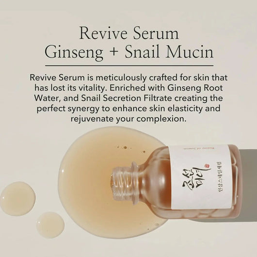 Beauty of Joseon Revive Serum : Ginseng + Snail Mucin 30 ml - JOLIE'S