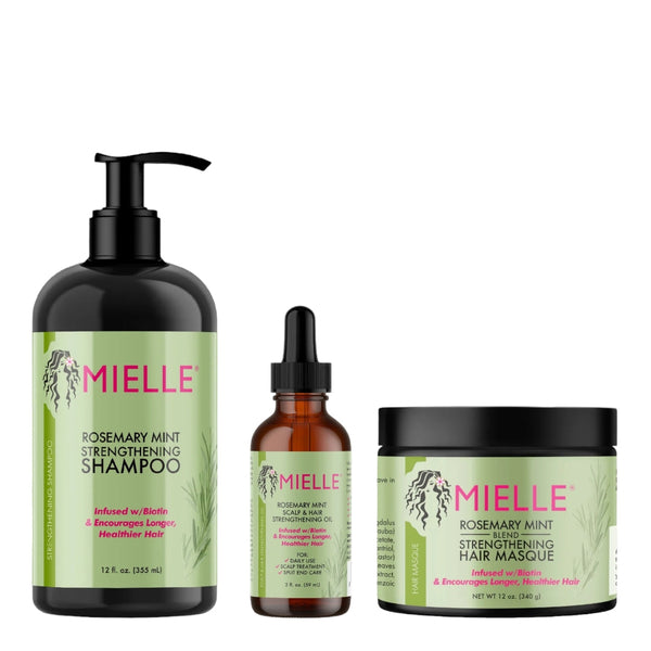 Millie Rosemary &amp; Mint Hair Care Set - 3 Pieces