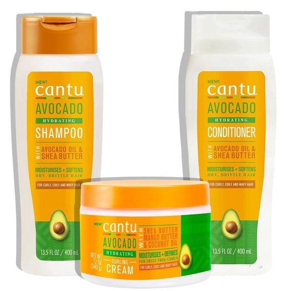 Cantu Avocado Curl Repair Kit - 3 Pieces